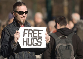 Kindness from a stranger.