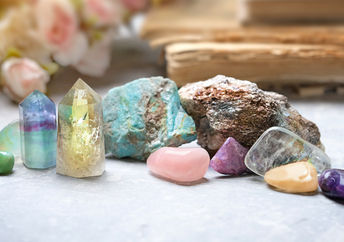 Crystals deepen spiritual healing.