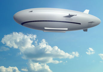 Futuristic airship