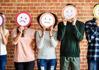 A range of emotions.