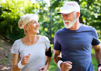 A healthy lifestyle is part of aging well.