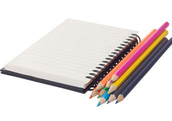 Pencils and sketch pad.