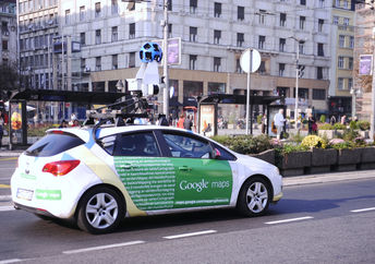 Street view in Belgrade.