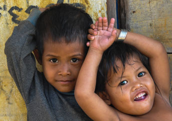 Cambodian children.
