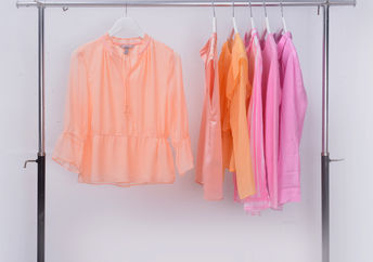 Various vintage clothes on a rail