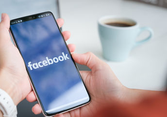 Facebook social contents.