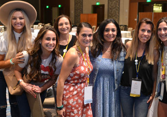 Widowed participants at a Soaring Spirits event