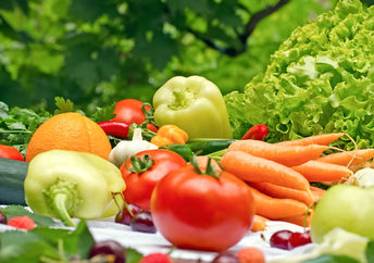 Healthy organic food.