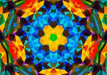 Kaleidoscope image.