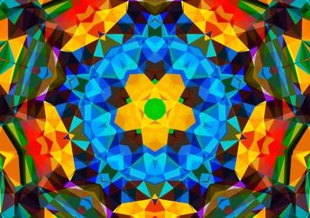 Kaleidoscope image.