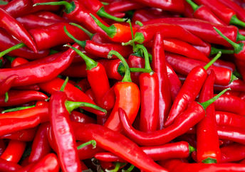 Hot peppers are full of health benefits.