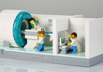 The LEGO Foundation's MRI model.
