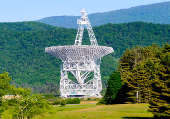 Green Bank Telescope, Virginia USA.