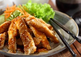 Chicken Teriyaki, one of the best-loved Japanese dishes