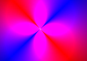 Focus against a color background.