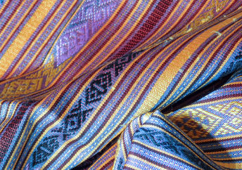 A silk scarf.