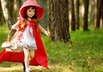 Little Red Riding Hood fairy tale.
