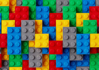 Colorful Lego.