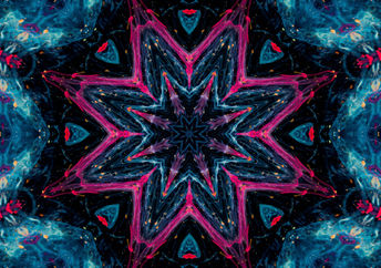 A beautiful kaleidoscope.