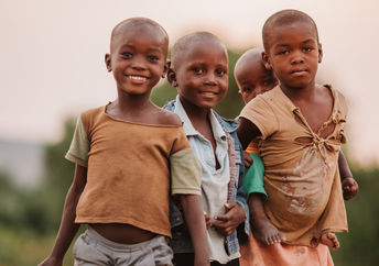 Children from Kenya.