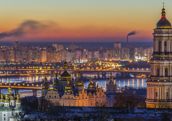 A view of Kyiv.