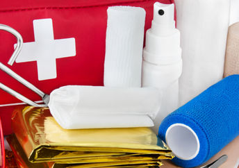 First aid products.