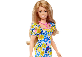 This barbie doll has Down's syndrome.