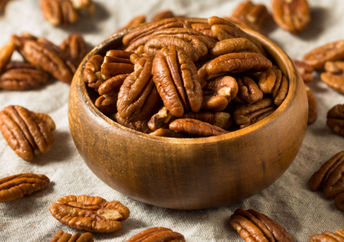 Pecans are healthy and nutritious.