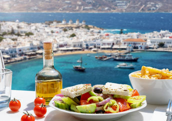 Healthy food from Greece.