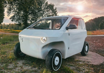 the Luvly is an electric microcar.