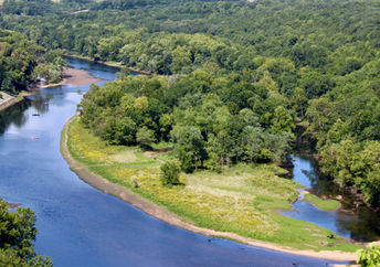 The Missouri River is prone to flooding.