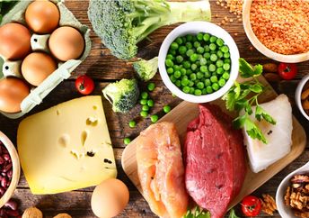 Healthy foods that are high in protein.