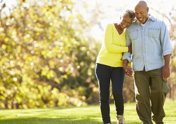 Senior couple that are mentally and physically fit.