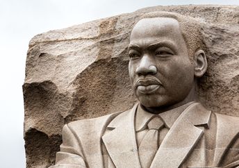MLK Memorial in Washington DC.