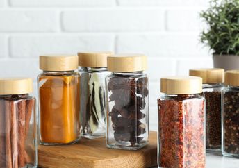 An assortment of spices.