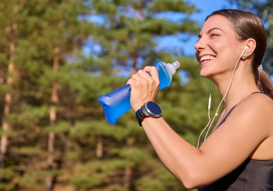 Make a habit to drink water during physical activity.