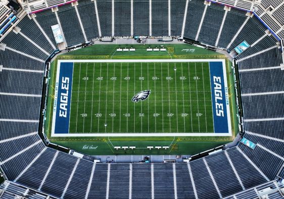 Lincoln Financial Field in Philadelphia is a green stadium.