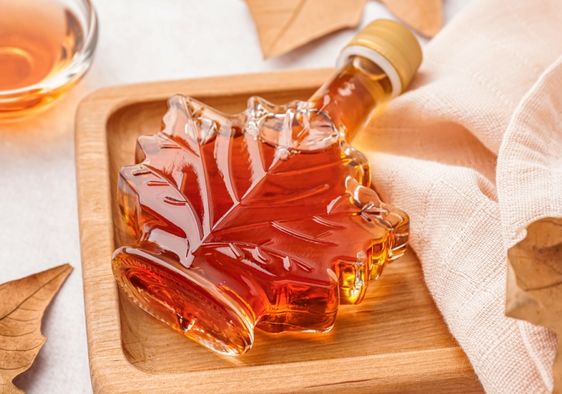 Maple syrup is naturally good.