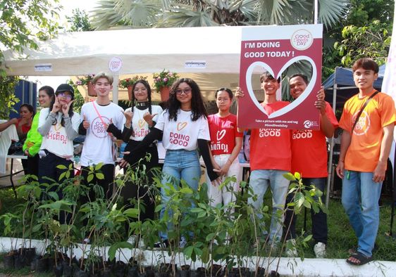 Good Deeds Day in Cambodia.
