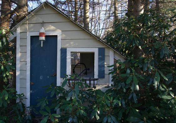 Wooden Backyard Garden Shed Tiny House.