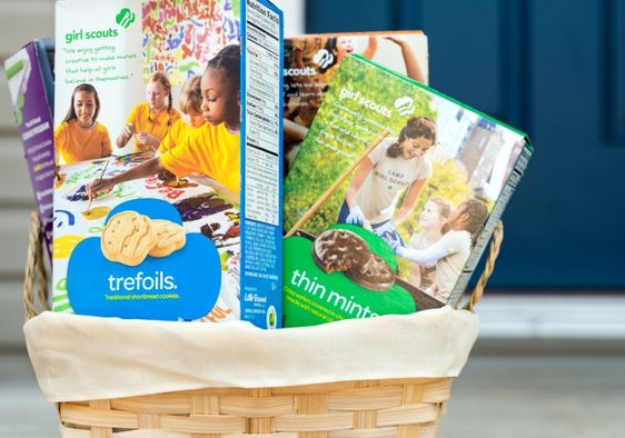 Girl Scout cookies.