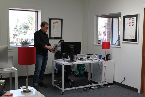 The PeopleForBikes open workspace