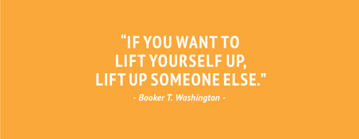 Booker T. Washington quote