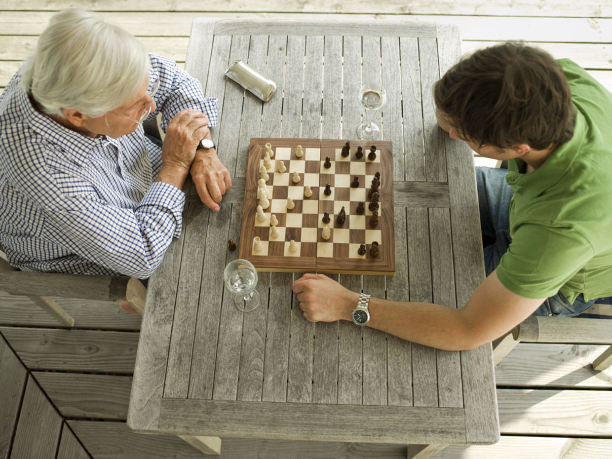 One of the best two player games is chess