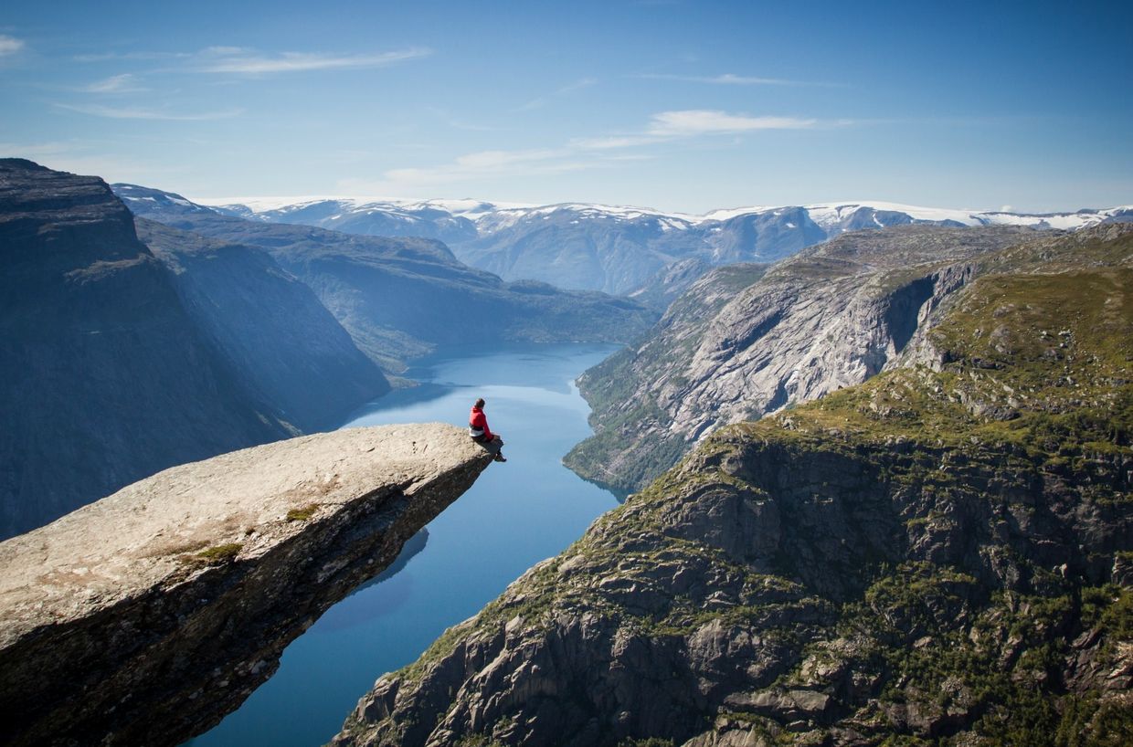 Trolltunga cliff