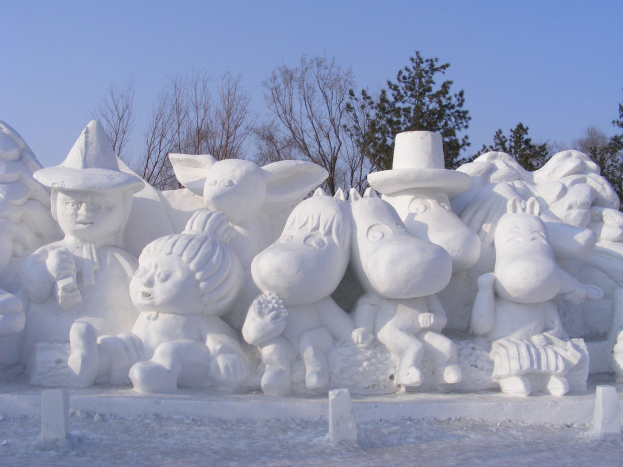 The Harbin Ice and Snow festival is the largest such festival in the world. (Rincewind42/CC BY-NC-ND 2.0)