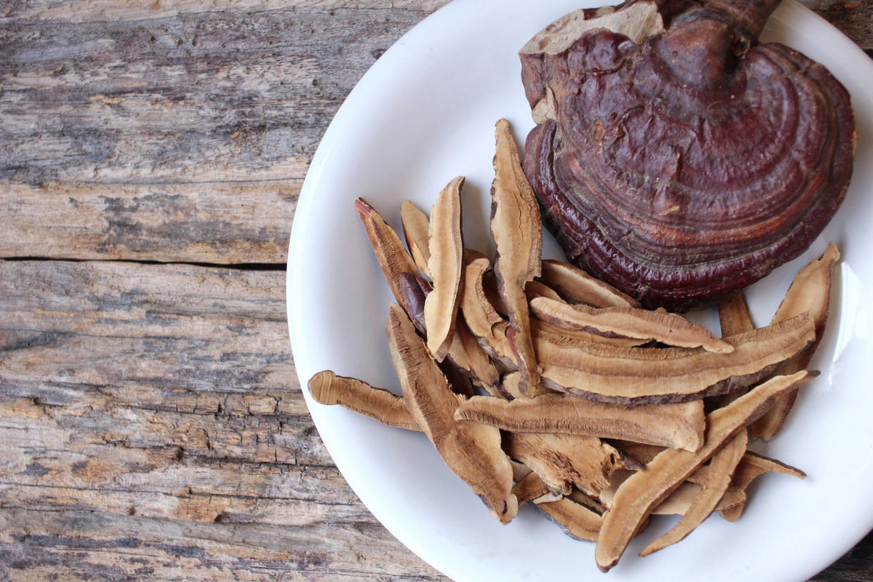 Reishi is known for detoxifying the body and balancing organ functioning. (Shutterstock)