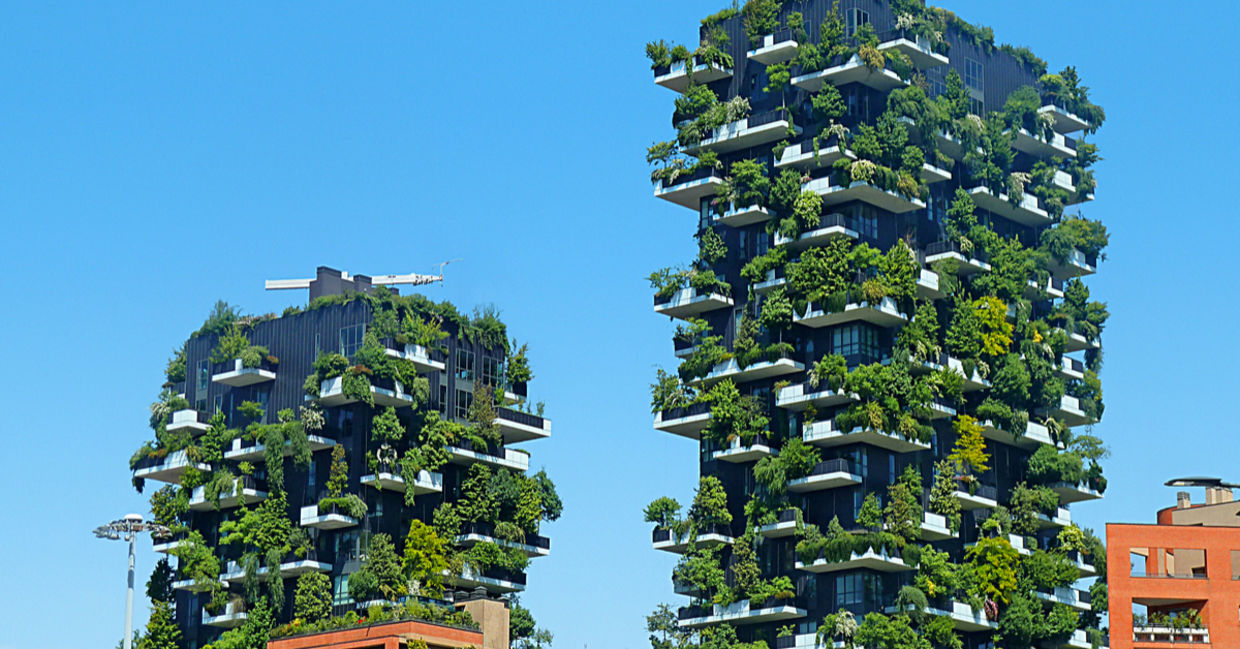 Vertical forest of Milan, the 