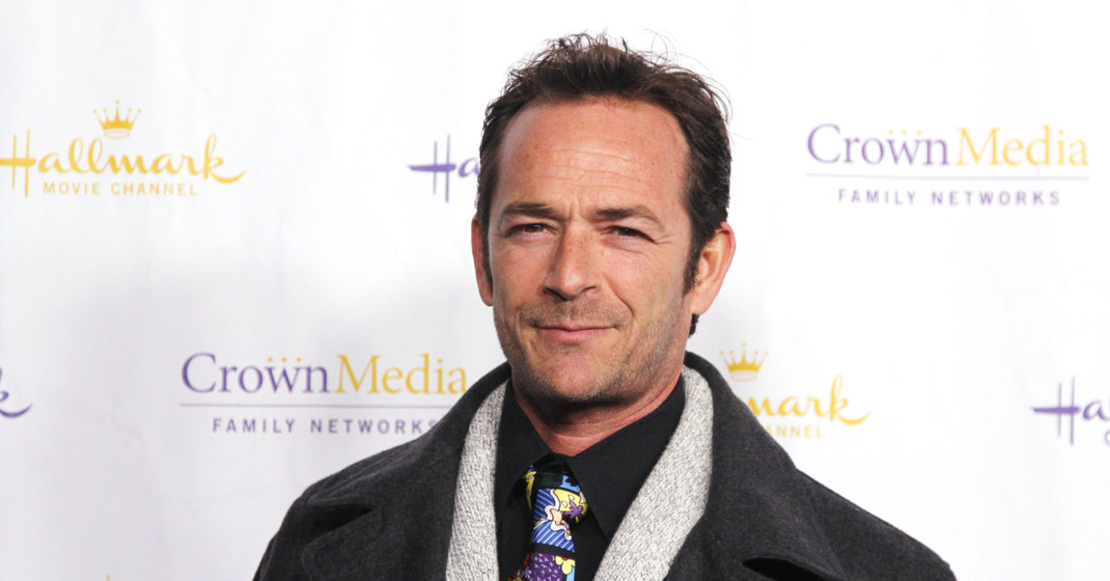 Luke Perry at the Hallmark Channel '2013 Winter TCA' Press Gala at The Huntington Library on January 4, 2013 in San Marino, California