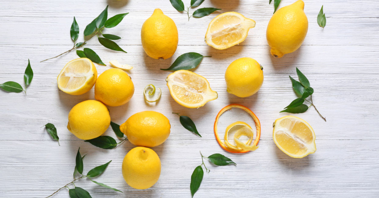 Lemons are full of Vitamin C.